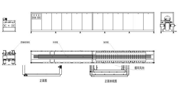 1150º C Htf4572-0611nh Four-Tube Annealing Furnace Melting Furnace