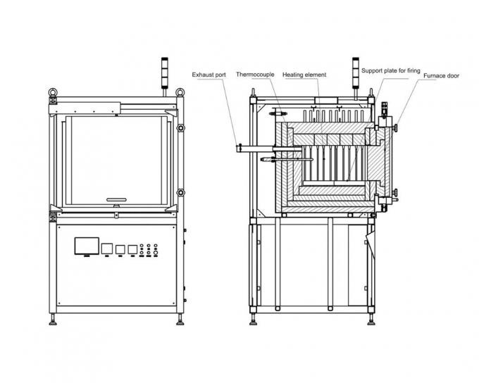 1700º C Hbf16-17 High-Temperature Box Furnace