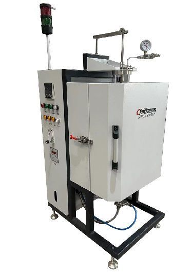500º C The Vtf1050-05 Model Vacuum Vertical Tube Furnace Melting Furnace Quartz Material