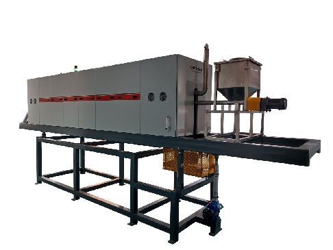 1100º C RTF3042-0610 Rotary Furnace Heat Treatment High-Purity Quartz