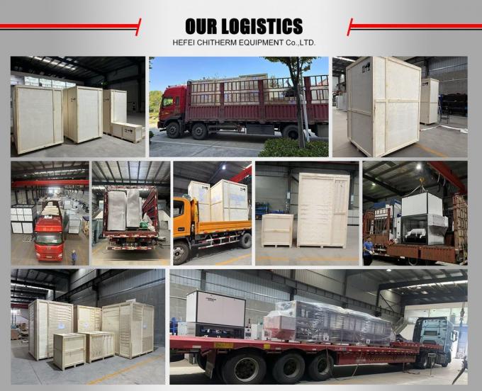 China-Made Φ 750× 900mm Industrial Muffle Furnace Hwf160-10nh Vacuum Furnace