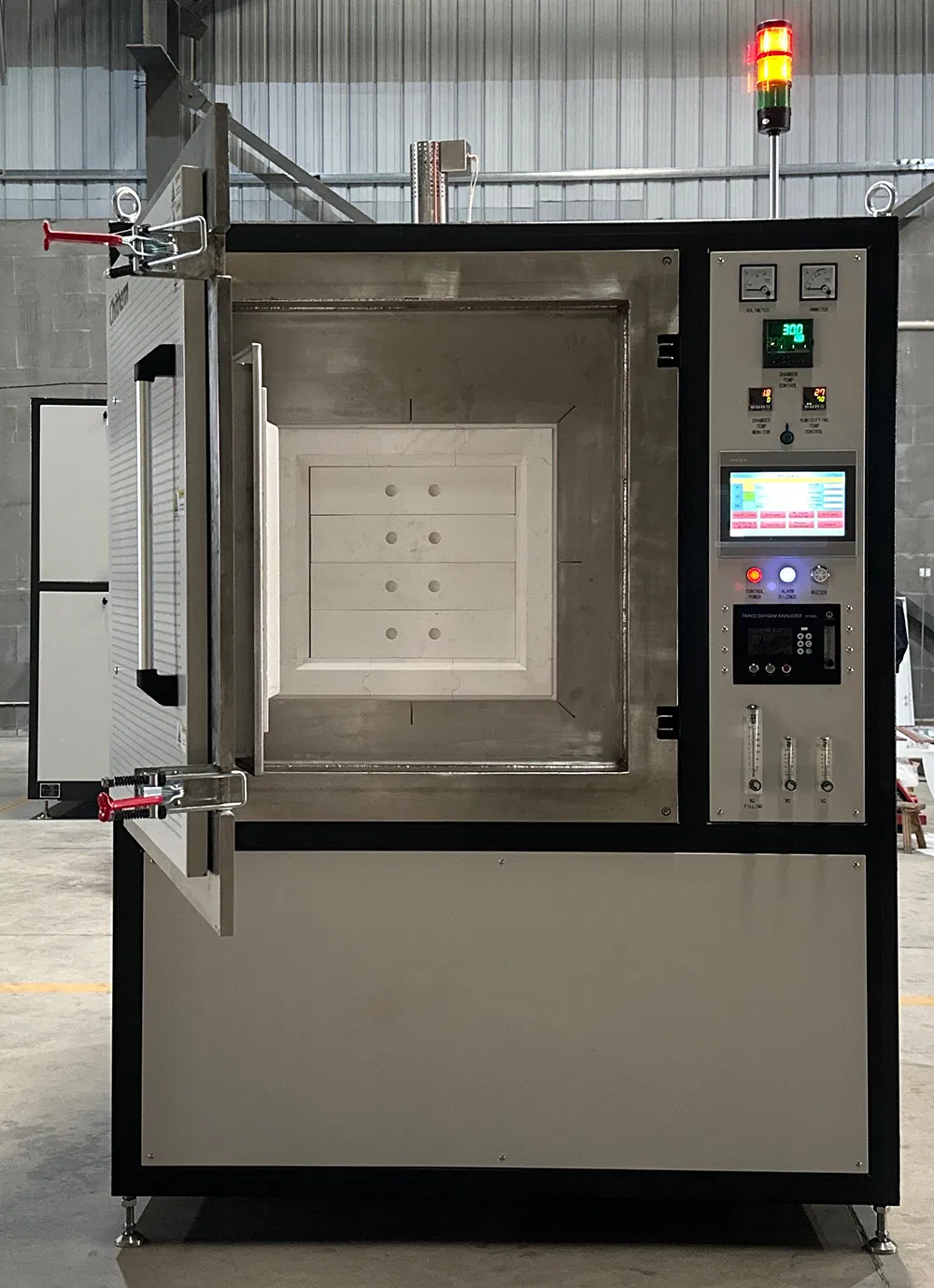 Electric Hbf80-17nh Type High Temperature Atmosphere Box Furnace 0