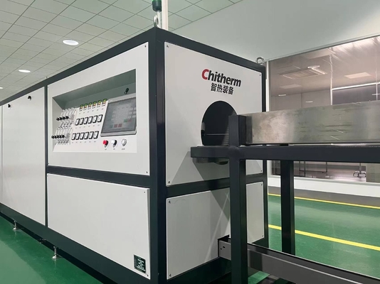 Heat Treatment Four Tube Steel Aluminium Annealing Furnace N Thermocouple 1150C