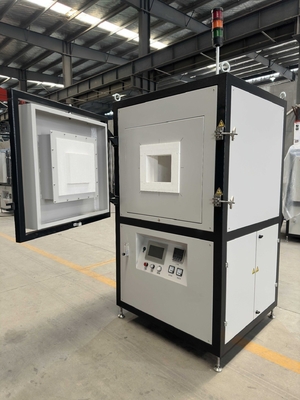 1700C Box Controlled Atmosphere Muffle Furnace Industrial Tempering Oven For Heat Treatment