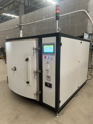 Horizontal Vacuum Muffle Furnace Large Stainless Steel For Degassing