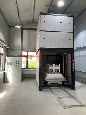 Laboratory Industrial Vertical Elevator Furnace Medium And High Temperature Heating Kiln