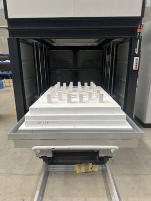 High Temperature Sintering Heat Treatment Gas Elevator Furnace Customized
