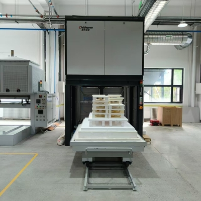 Debinding And Sintering Bell Elevator Furnace For Intermittent Heat Treatment 1750 Ordm C