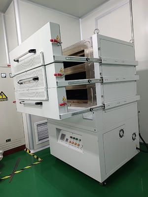 Electric Heat Treatment Gas Furnace 450ordm C Rapid Annealing For Electronic Components