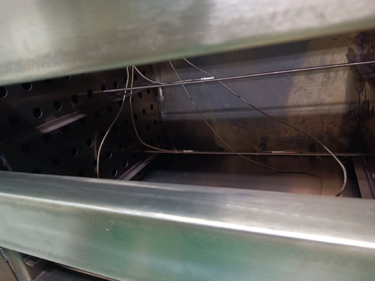 Electric Heat Treatment Gas Furnace 450ordm C Rapid Annealing For Electronic Components