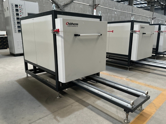 Electric Sintering Furnace Chitherm 1500 ordm C Hbf105-14 with Effective Chamber Dimensions 400*330*800mm and Electric Fuel