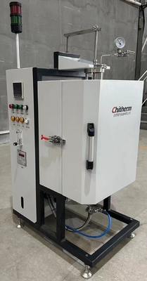 500 Ordm C Vacuum Horizontal Tubular Furnace For Quartz Alumina Melting