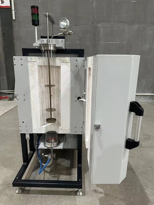 500 Ordm C Vacuum Horizontal Tubular Furnace For Quartz Alumina Melting