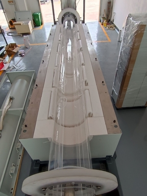 Ceramic Sintering Rotating Tube Furnace 1100 C With Purity Quartz And Nitrogen Air Atmosphere