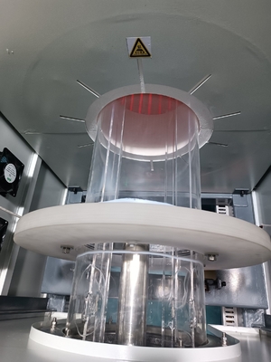 900C Rotary Quartz Tube Furnace High Temperature Tubular Furnace