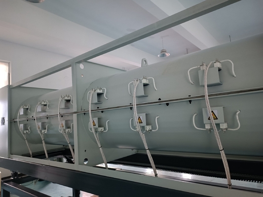 900C Rotary Quartz Tube Furnace High Temperature Tubular Furnace