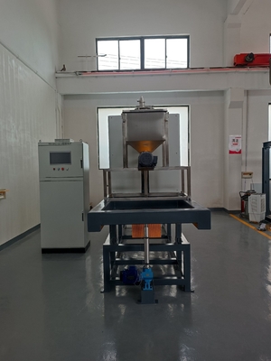 Industrial Clean Quartz Rotary Tube Furnace 1050C For Ceramic Sintering