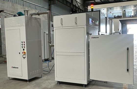 Industrial Hot Air Circulating Furnace with Vertical Place Style and Rated Temperature Rt 10-200 ordm