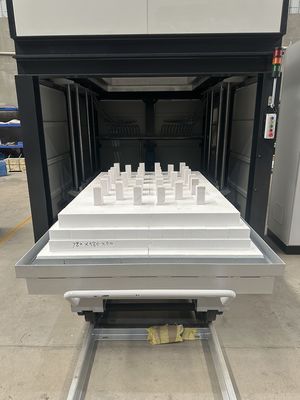 Bf580-17 High Temperature Bell Jar Furnace For Air And O2 Atmosphere