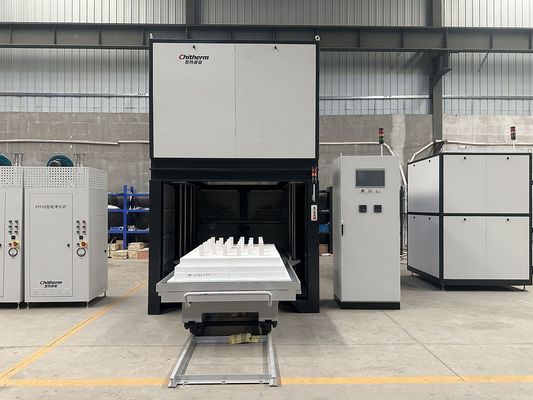 Bf580-17 High-Temperature Bell Furnace Produced By China Factory At 1700° C