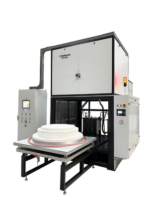 1650ºC High-Temperature Atmosphere Bell Furnace Molybdenum-made Heater Elevator Furnace
