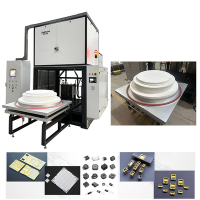 1650ºC High-Temperature Atmosphere Bell Furnace Molybdenum-made Heater Elevator Furnace