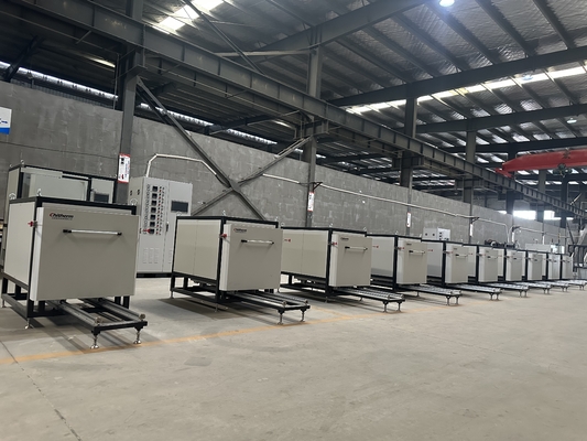 Light Gray Casing Vertical Atmosphere Box Furnace PID Auto-tuning Atmosphere Box Furnace
