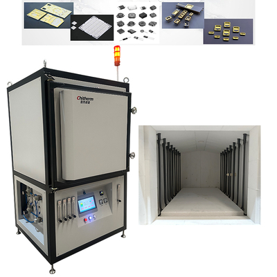 Light Gray Alarm System High Temperature Box Furnace Electronic Components High Temperature Box Furnace