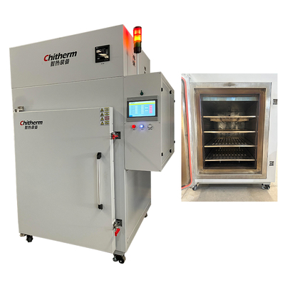 ISO Certification And Effective Chamber Dimensions Of 800*1000*1000mm For 1200kg Light Gray Hot Air Drying Oven